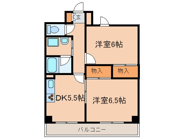 昴大明石の物件間取画像